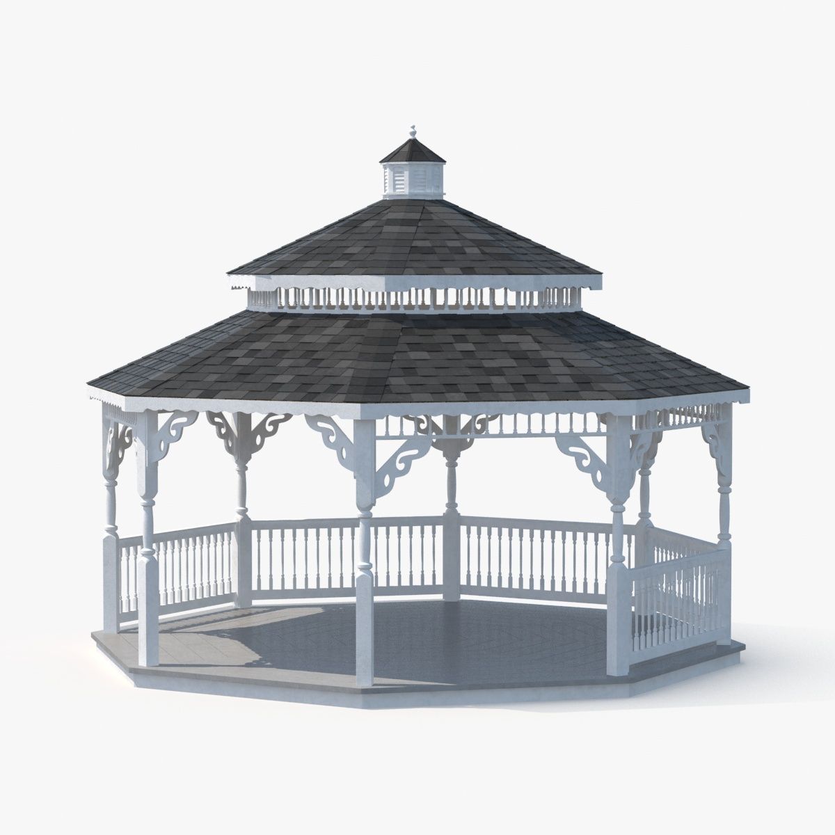 Gazebo 3d model