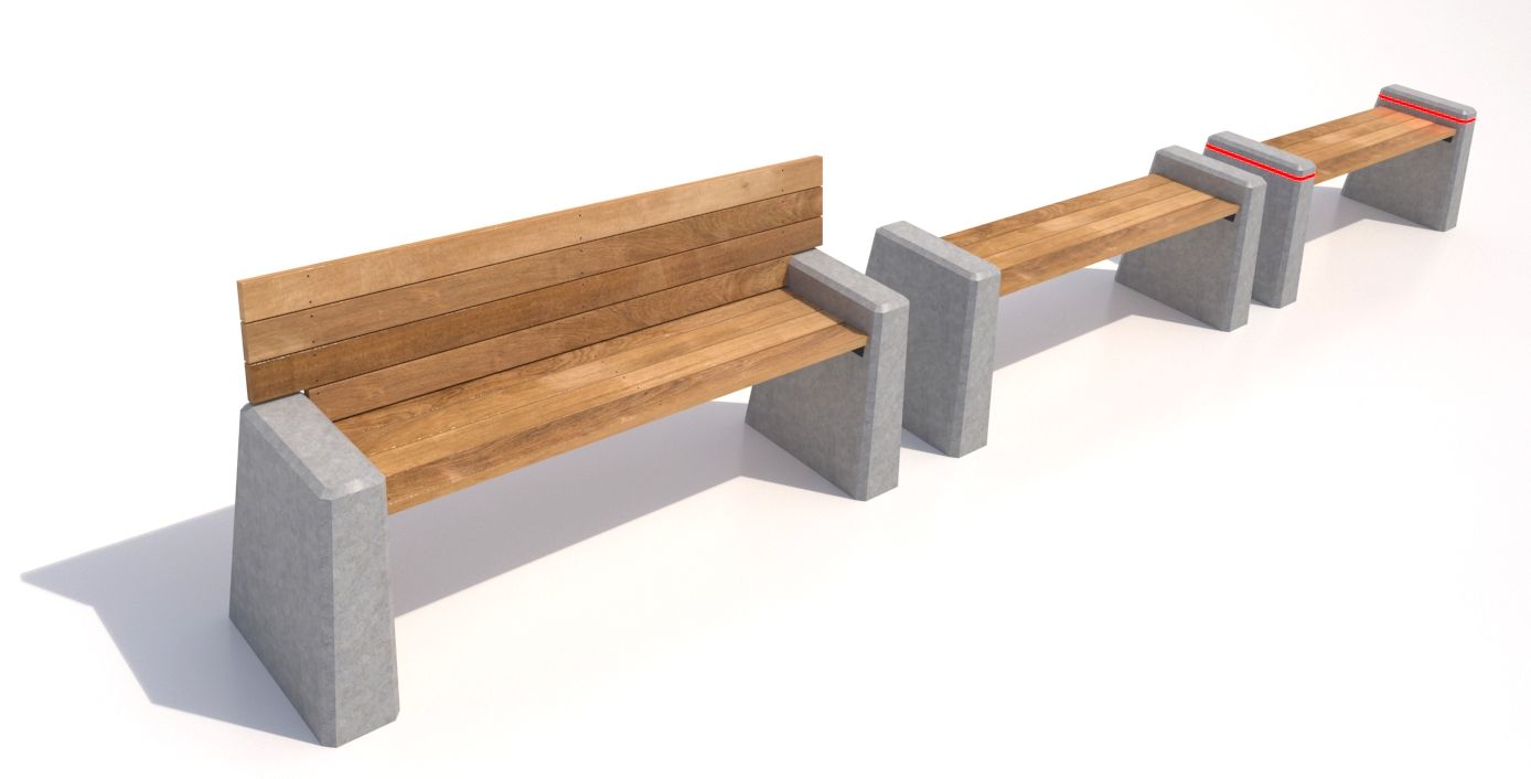 Bench-01 3d model