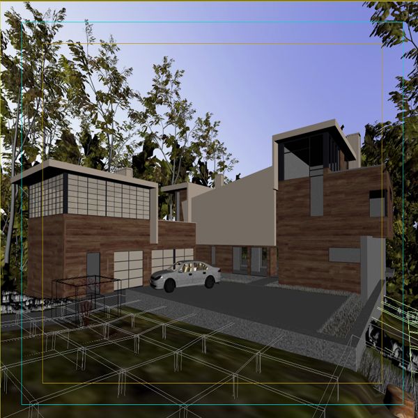 architectural 3d model