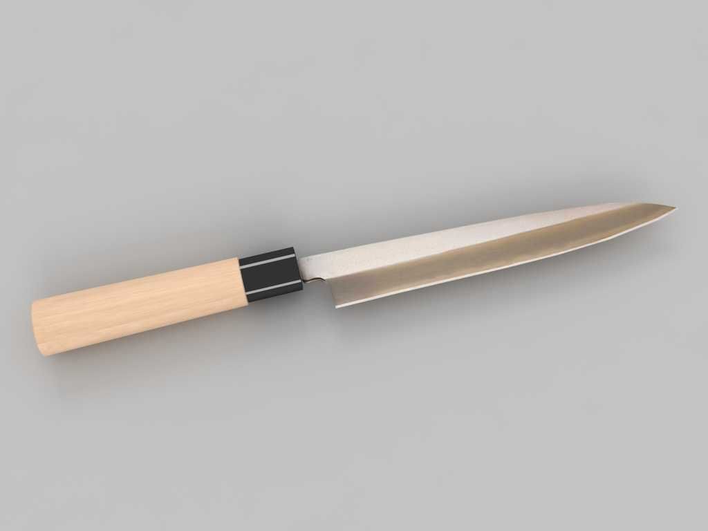 Couteau de cuisine 3d model