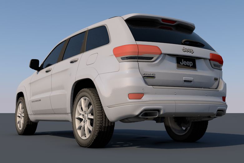 Jeep Grand Cherokee - Exterior 3d model