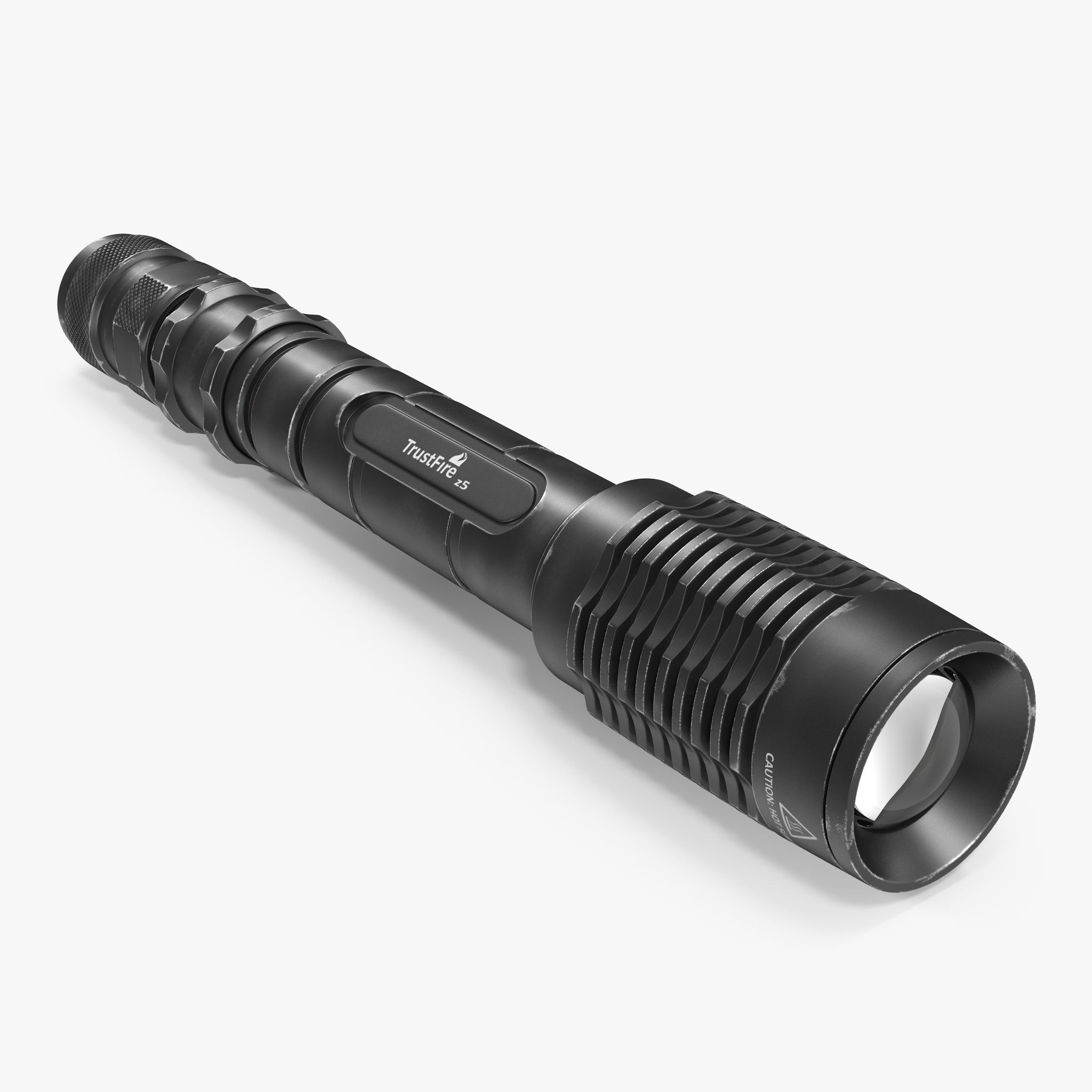 LED Flashlight Trustfire z5 3d model