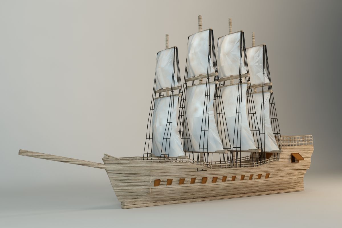 Schiff 3d model