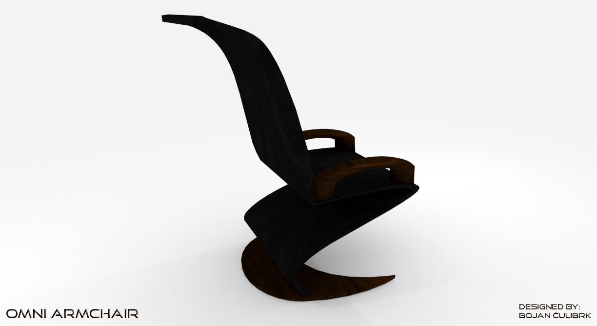 Sillón Omni modelo 3d