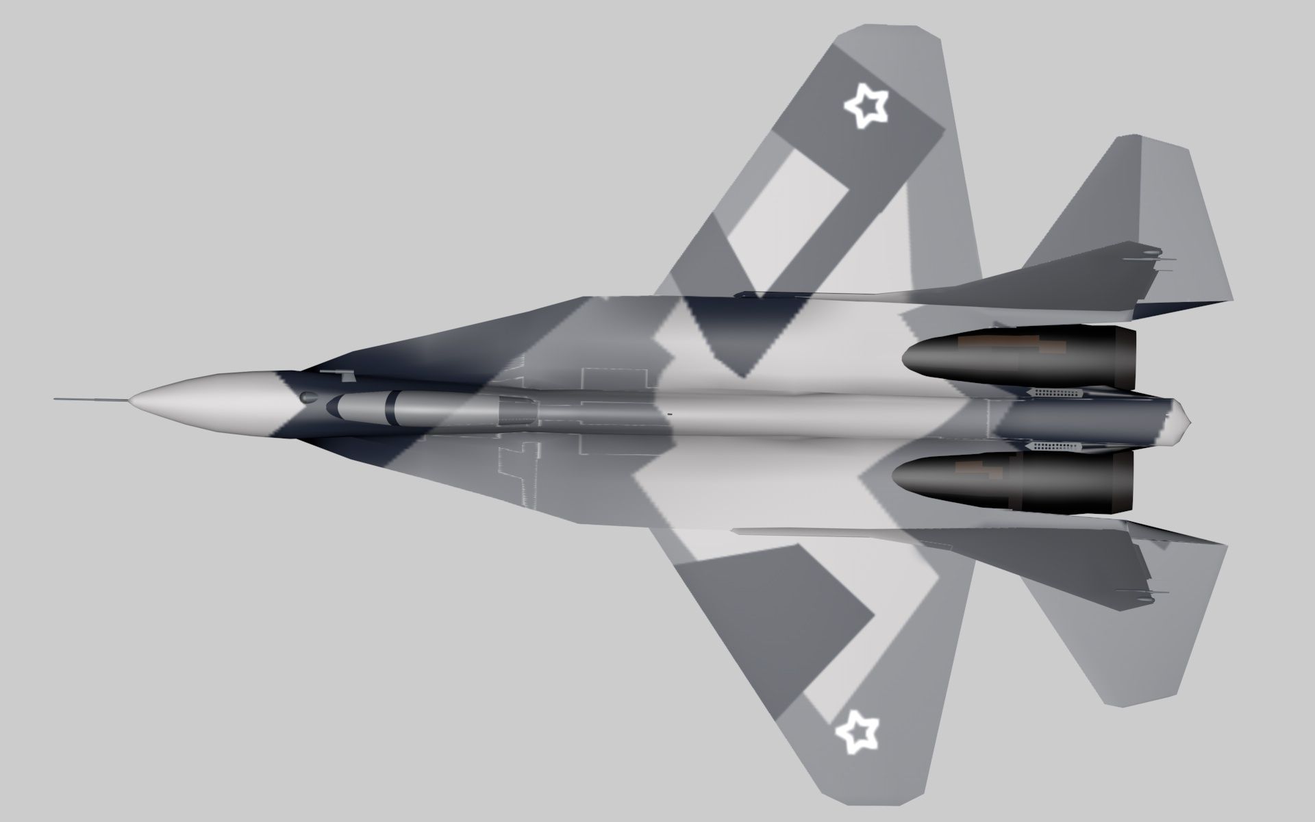 MiG-29 STEALTH modelo 3d