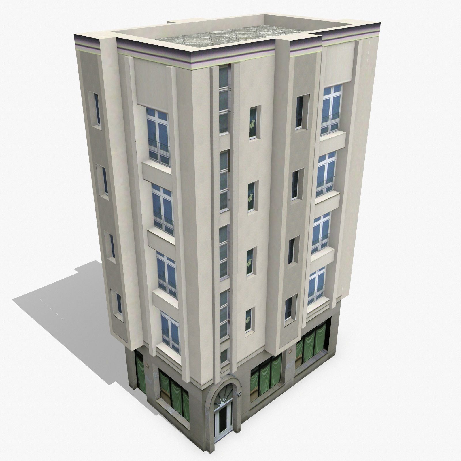 Building Apartment 12 3d model