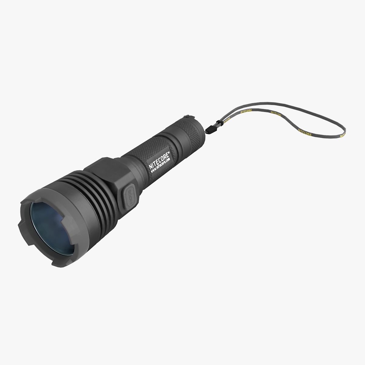 Nitecore P16 Tactical LED Flashlight 3d model