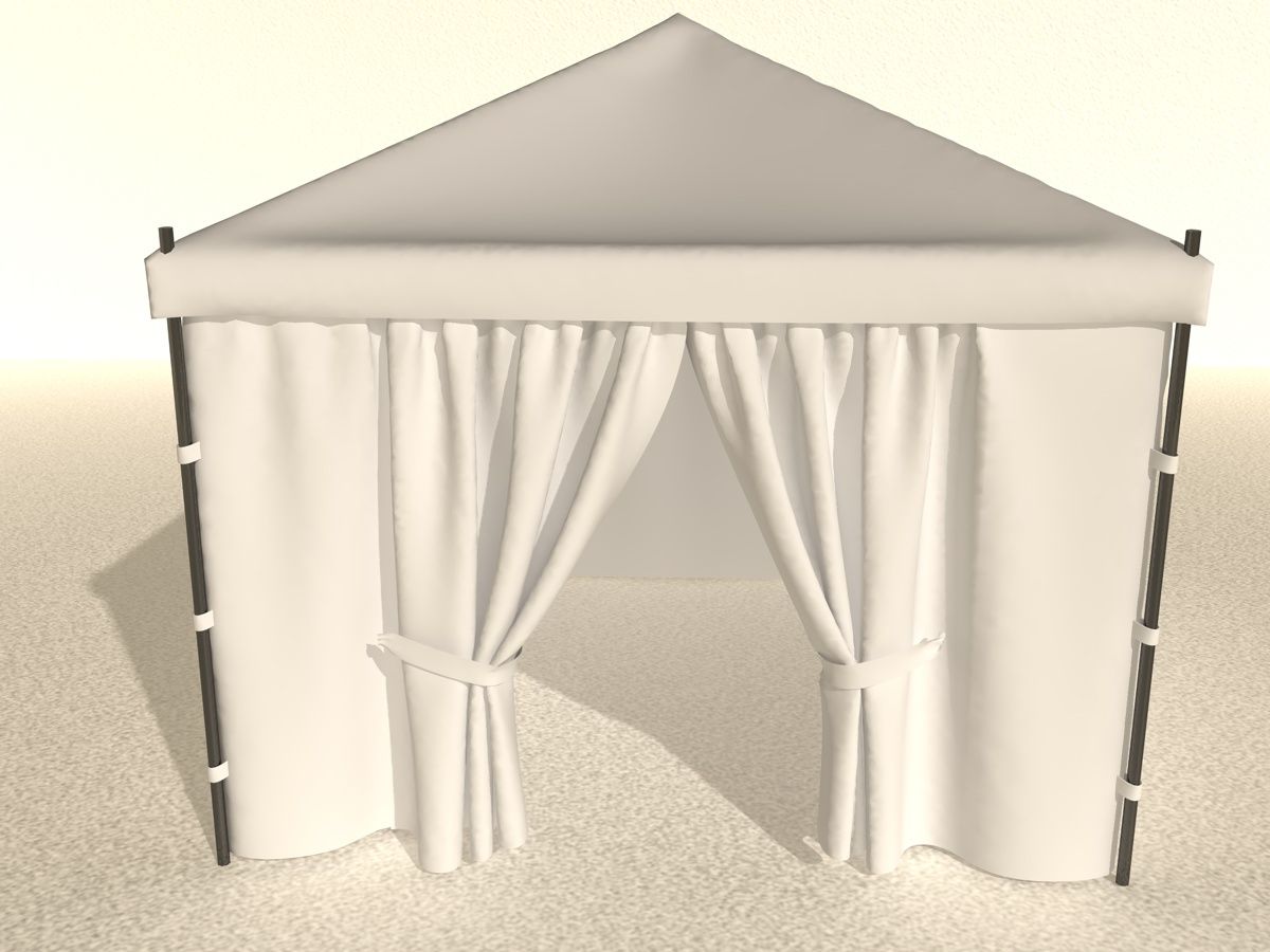 Gazebo 3d model