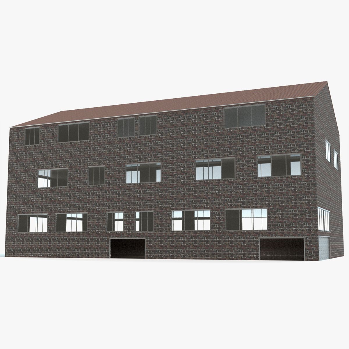 Terkedilmiş Apartmanlar 3d model