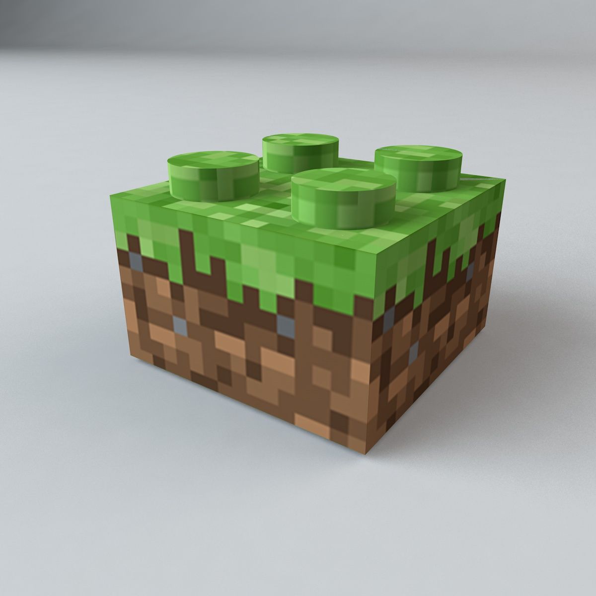 Minecraft Lego Blocks royalty-free 3d model - Preview no. 9