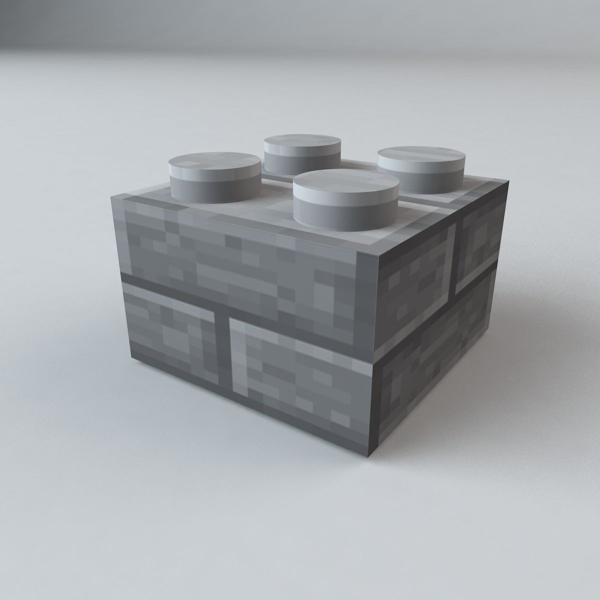 Minecraft Lego Blocks royalty-free 3d model - Preview no. 13