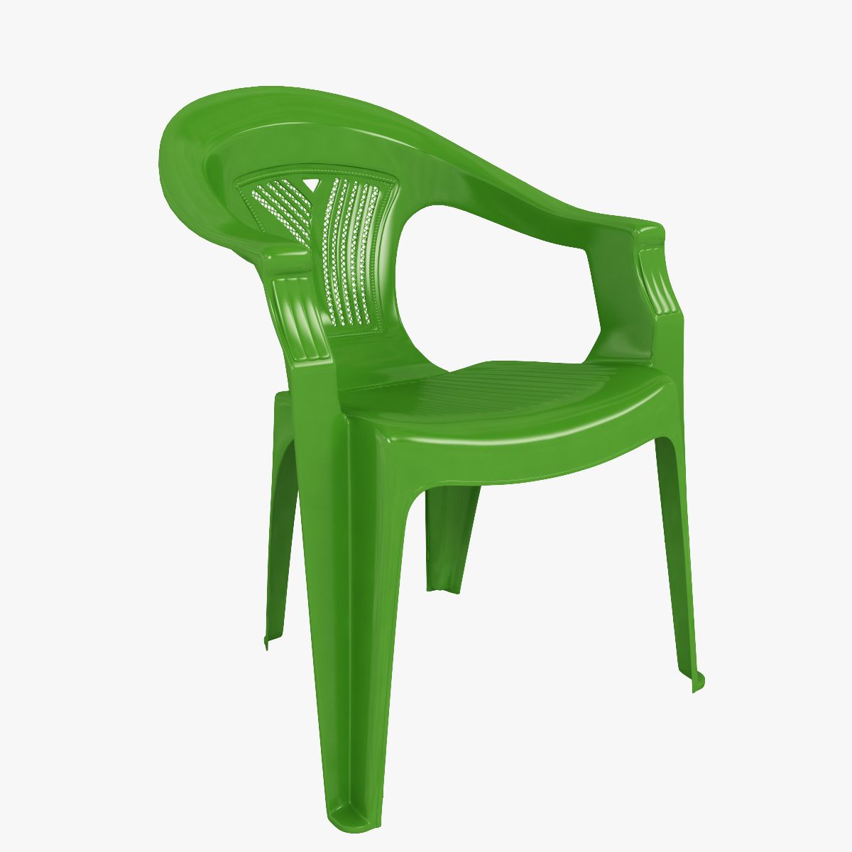 Silla única modelo 3d