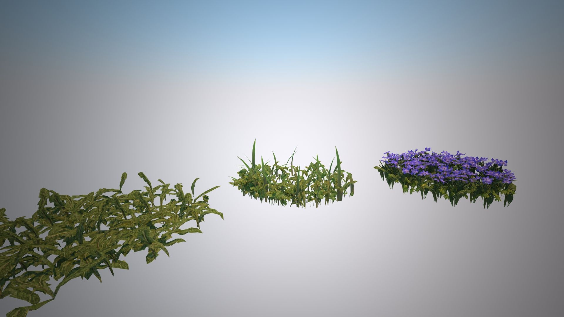 Grass&Flowers for the Environment 3d model