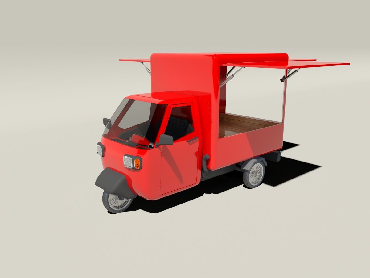 tuk tuk 3d model