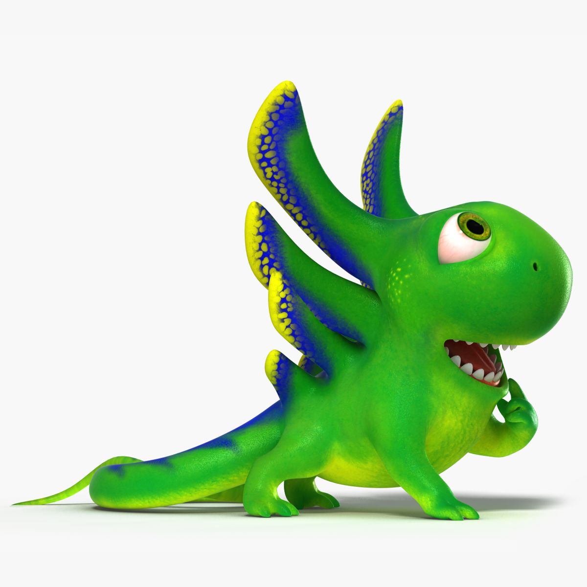 Lagarto (aparejado) modelo 3d