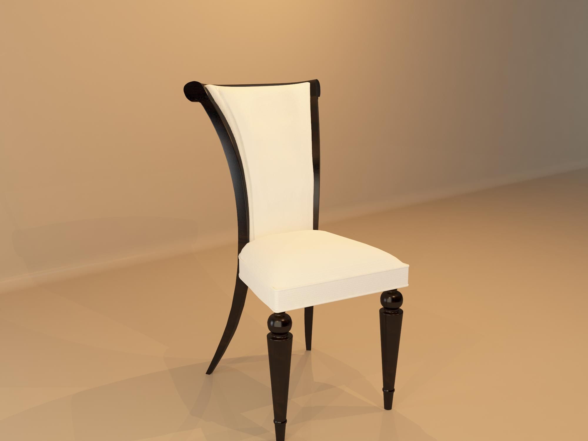 mesa clásica royalty-free modelo 3d - Preview no. 2