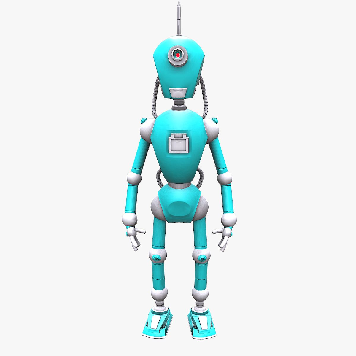 Bot royalty-free 3d model - Preview no. 3