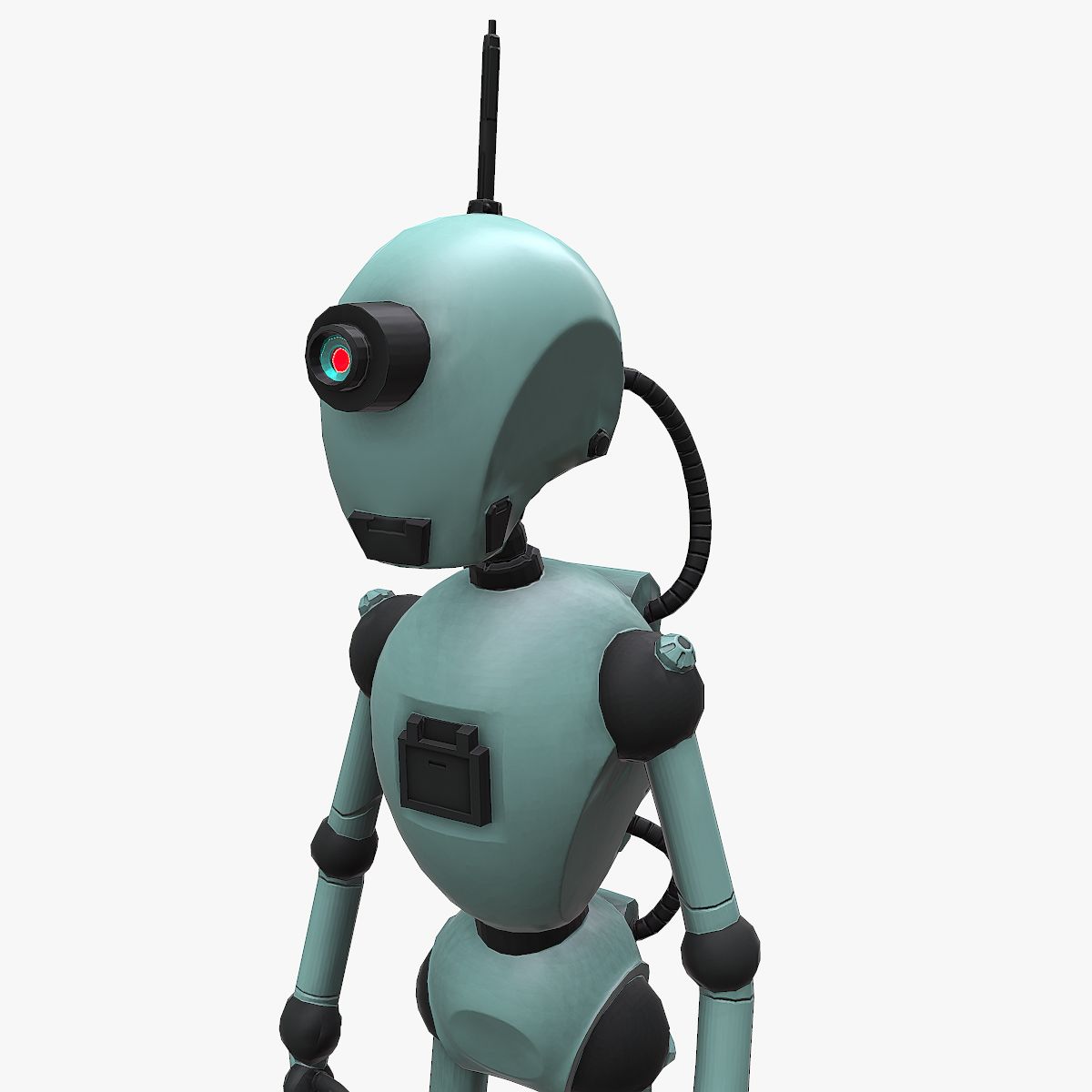 Bot royalty-free 3d model - Preview no. 10