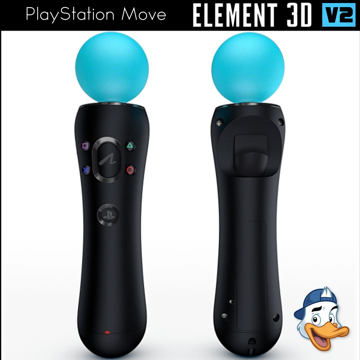 Element 3D için PlayStation Move 3d model