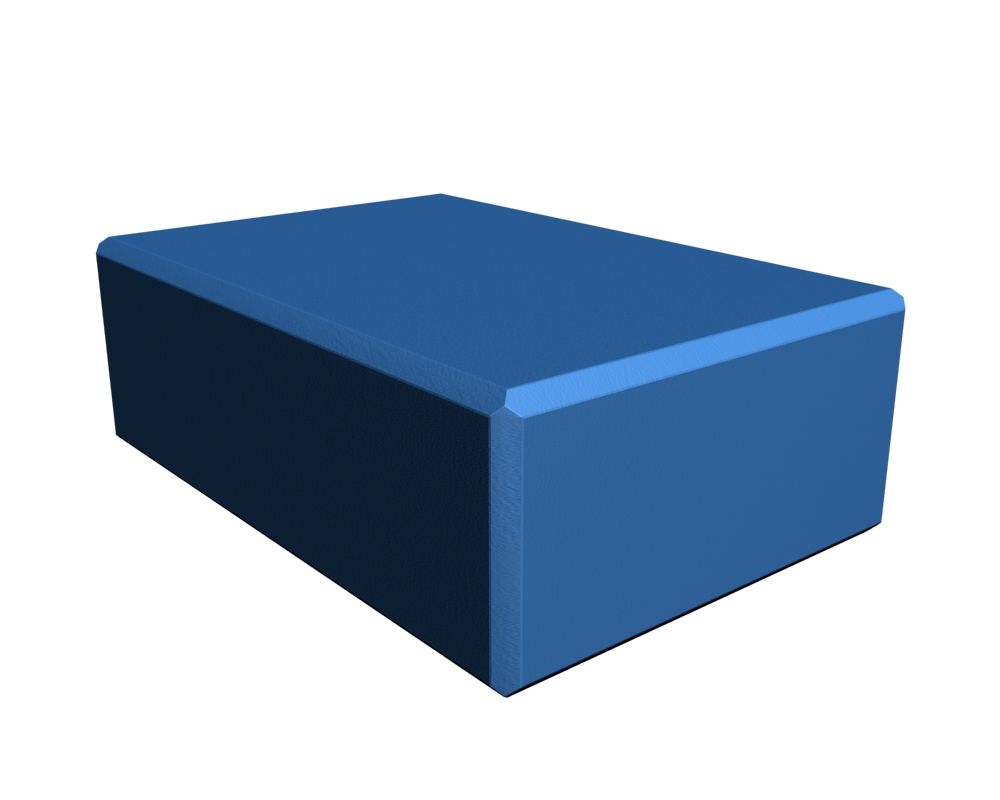 Yoga block 3d model