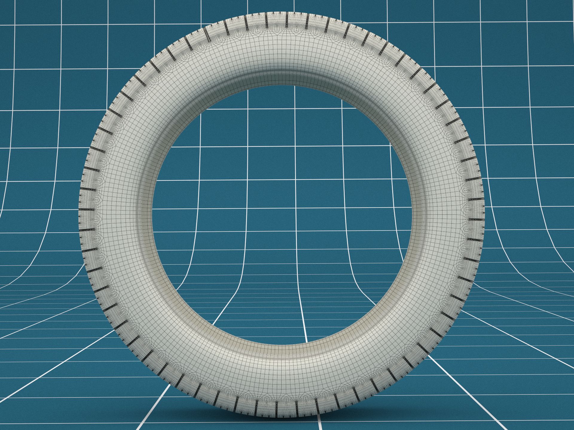 Car tire dirt 04 royalty-free 3d model - Preview no. 7