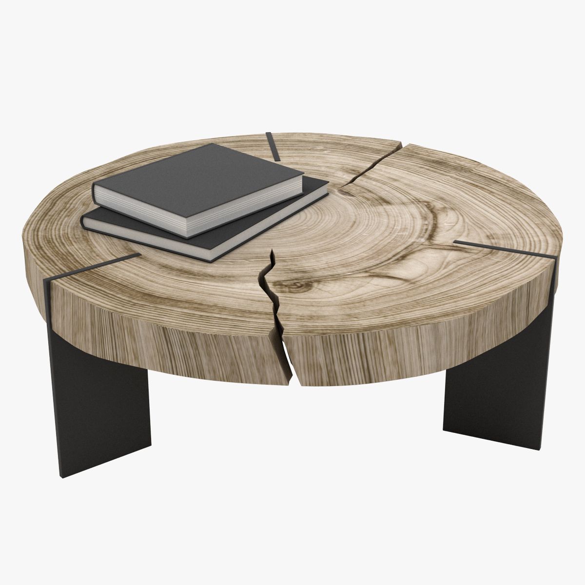 TOC Side Table royalty-free 3d model - Preview no. 1