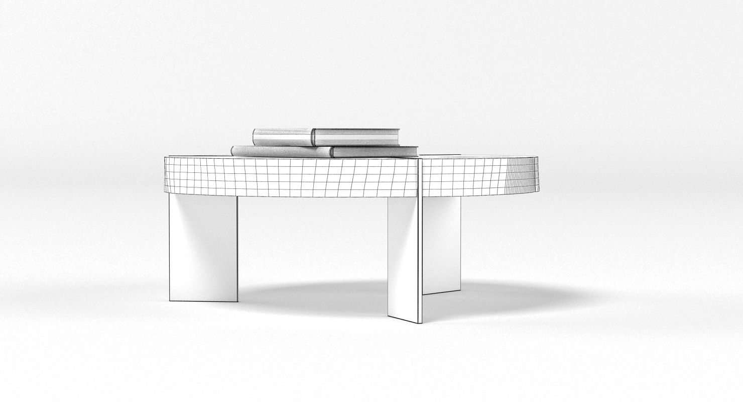 TOC Side Table royalty-free 3d model - Preview no. 9