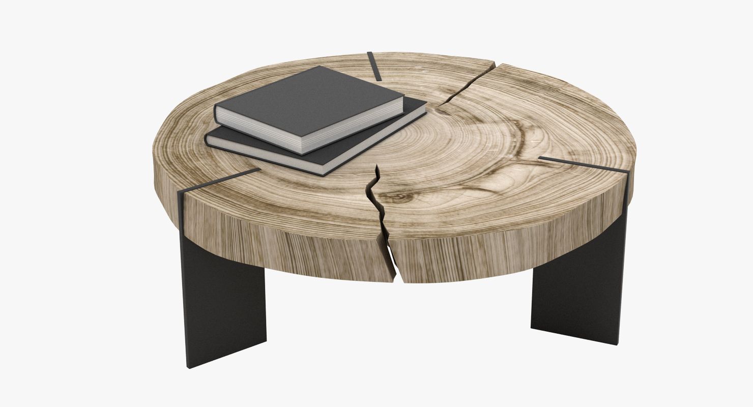 TOC Side Table royalty-free 3d model - Preview no. 2