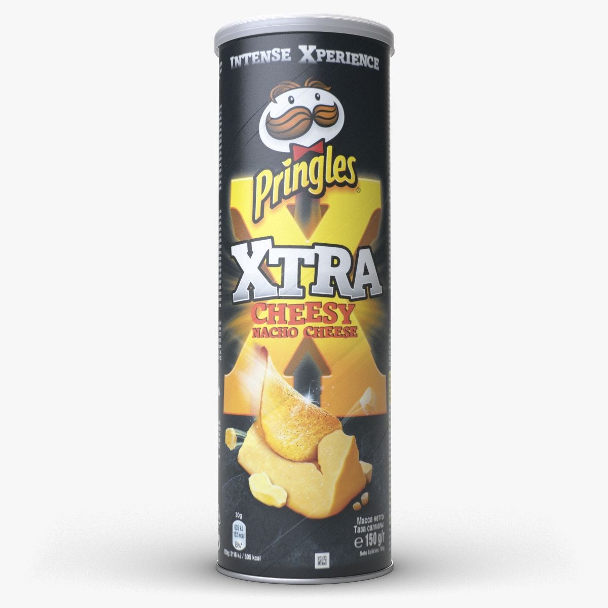 Pringles Chips 4 Cheesy Nacho 3d model