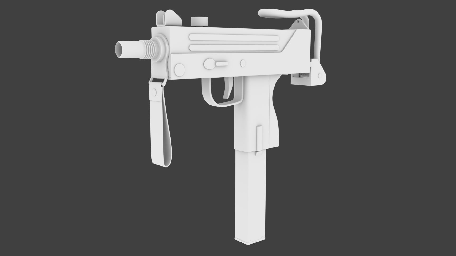 SMG MAC 11 3d model