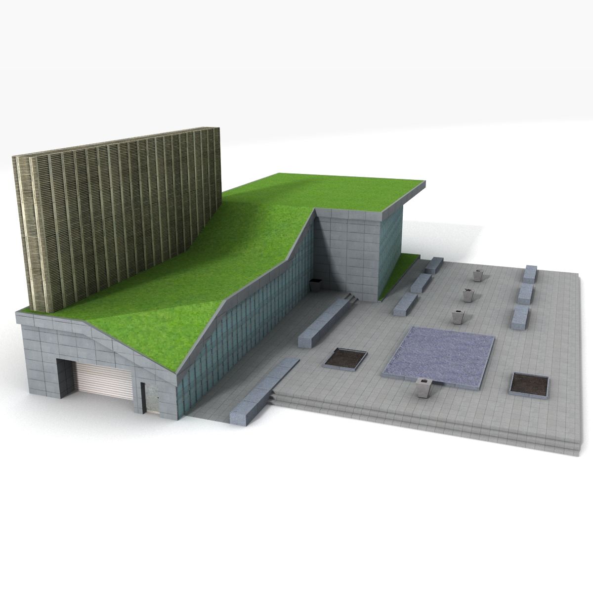 City Building 12 3d model