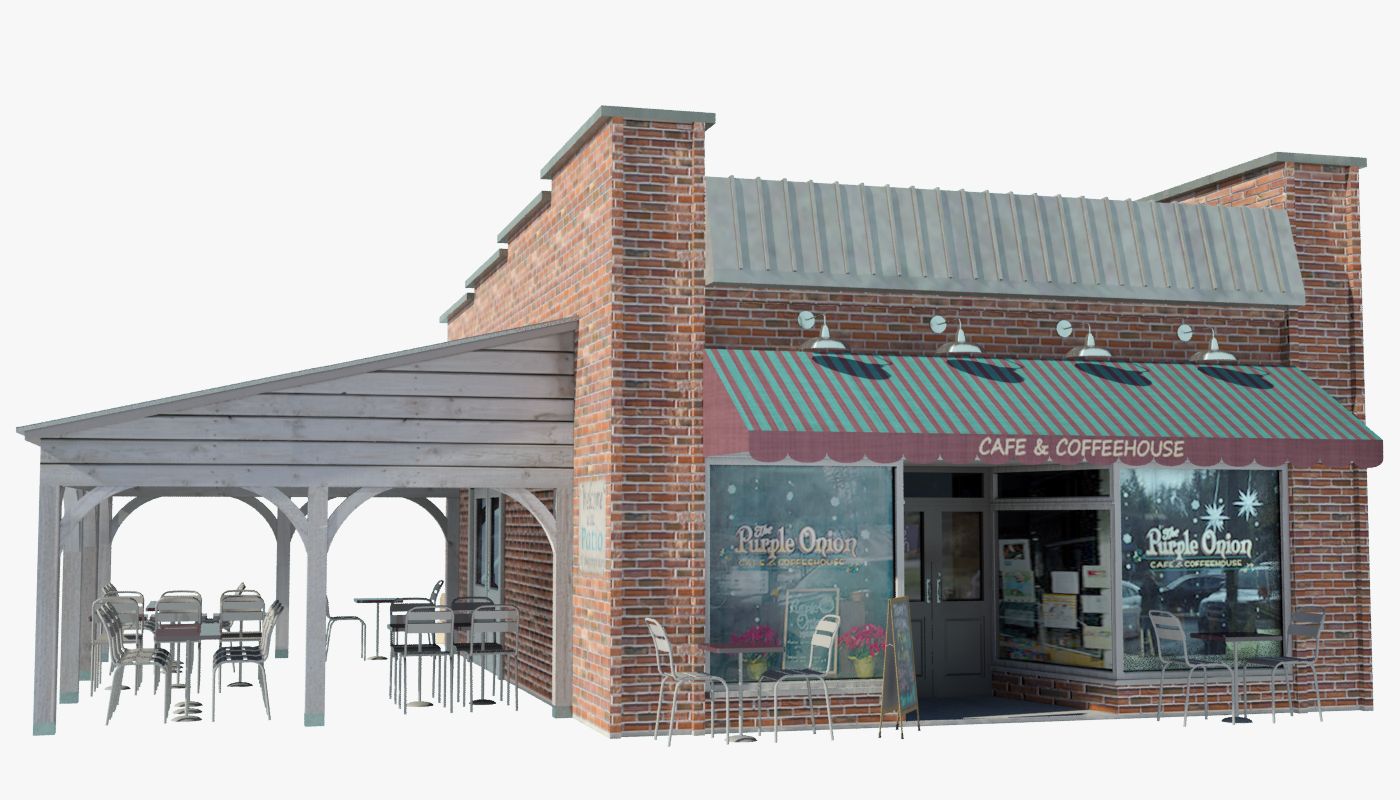 Restaurant 3d model