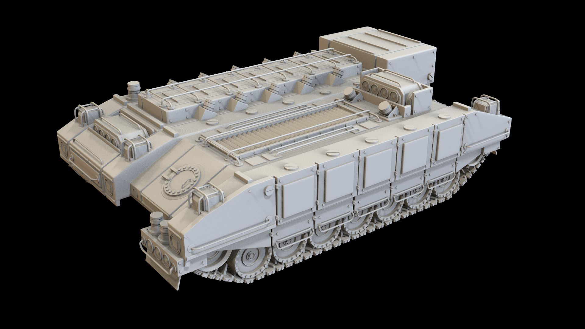 Tanque Medic modelo 3d