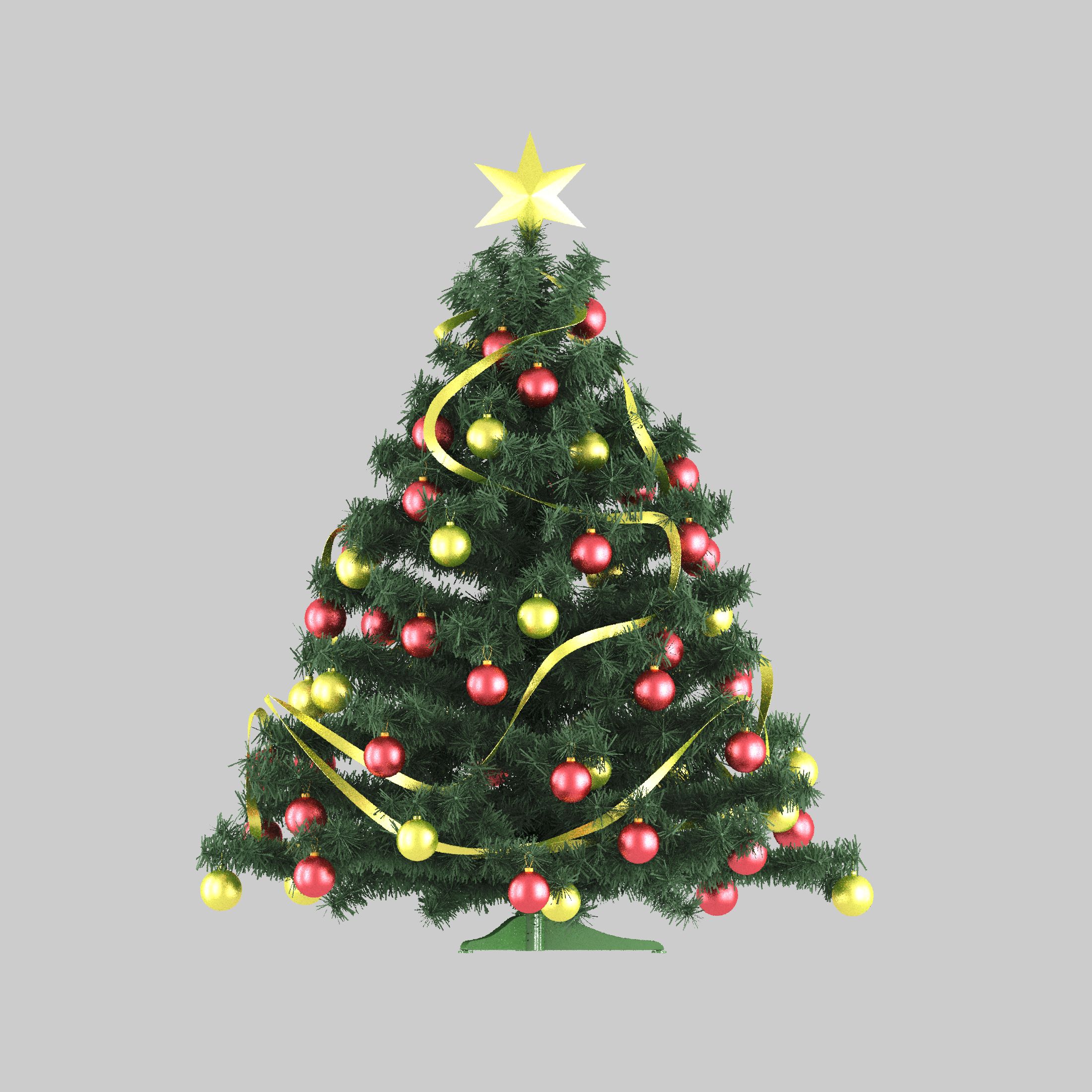 Christmas tree 3d model