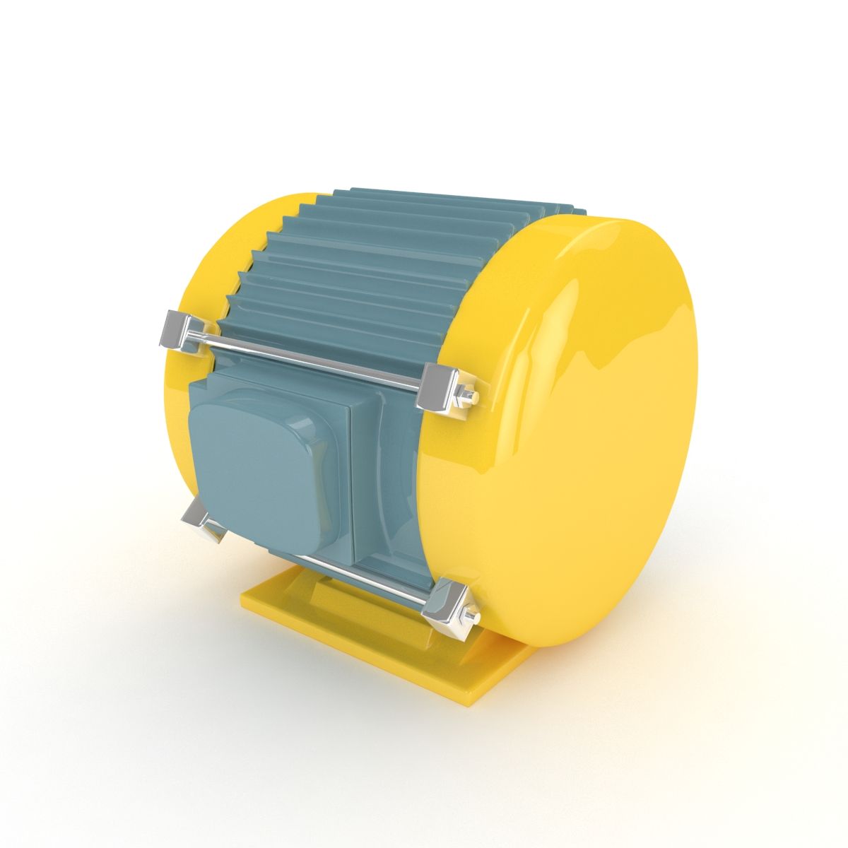 Electric motor 3d model