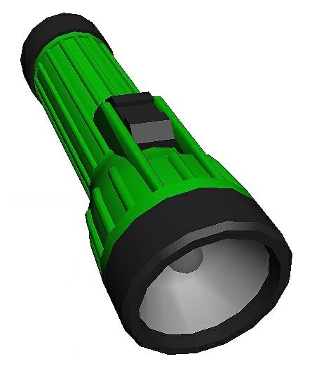 Flashlight 3d model