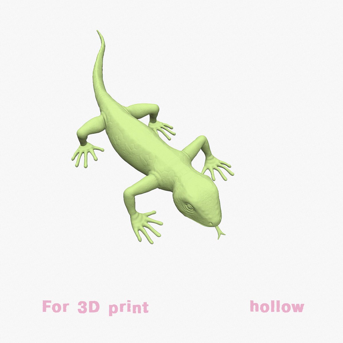 Lagarto 3D modelo 3d