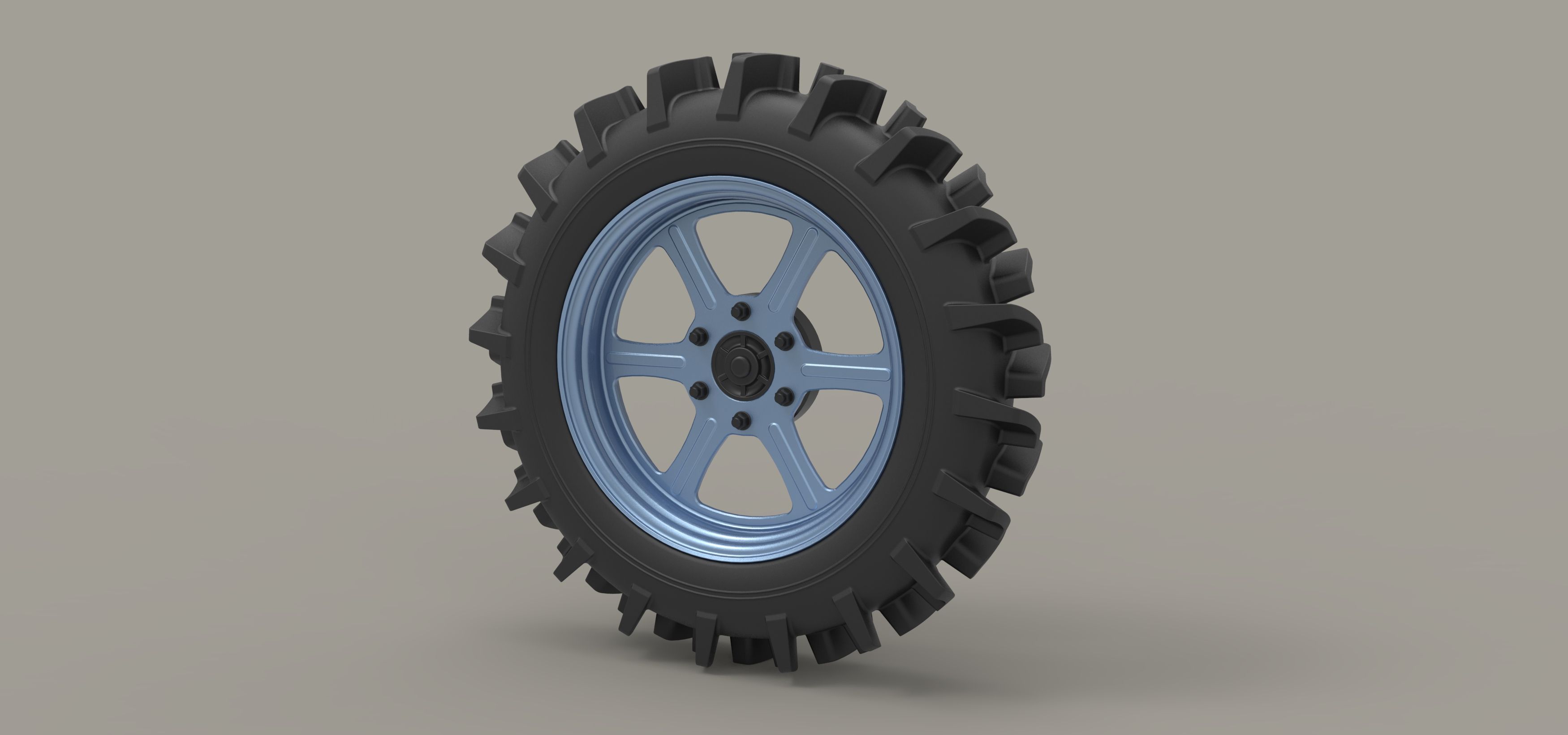 Offroad wheel 20 3d model