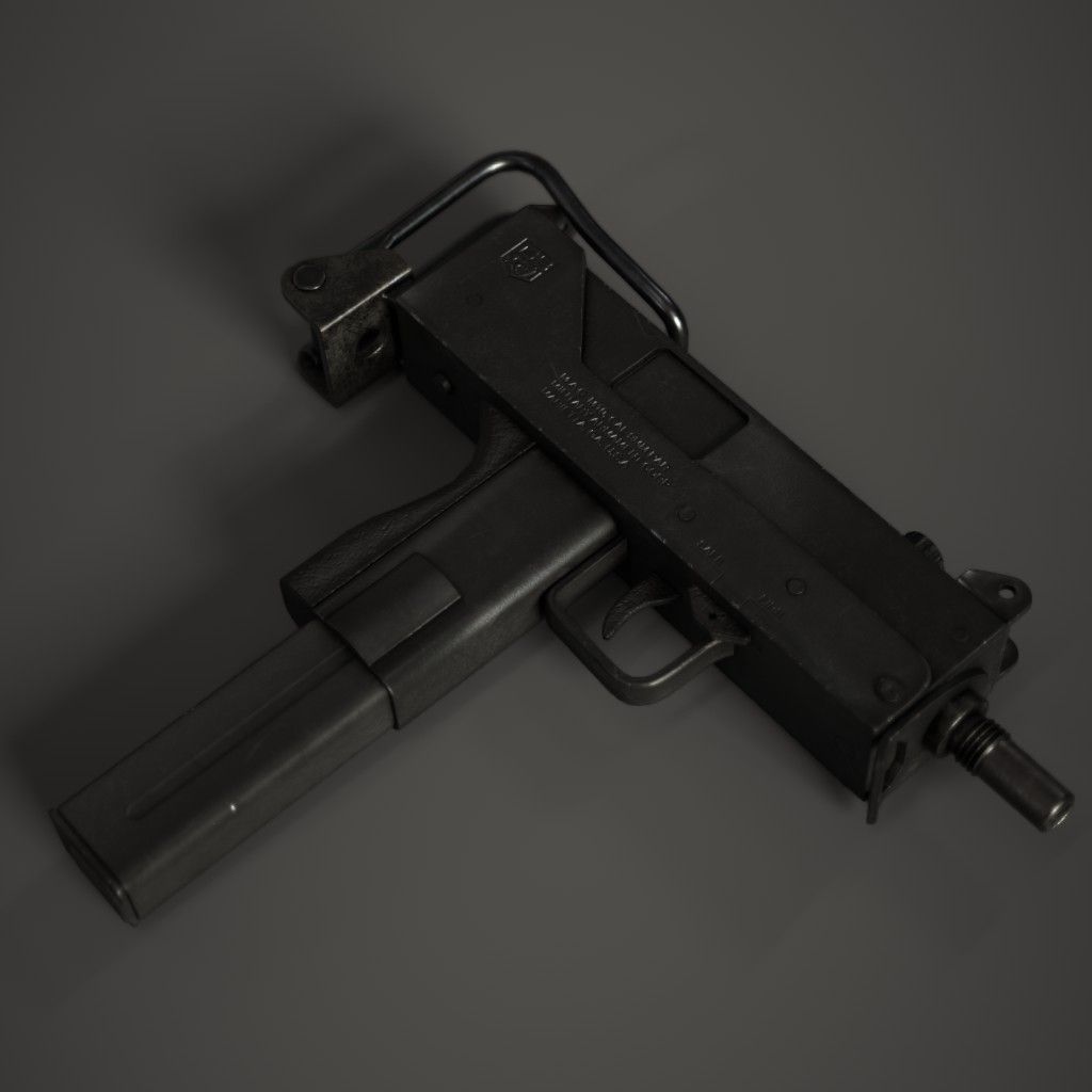 Mac 10 3d model