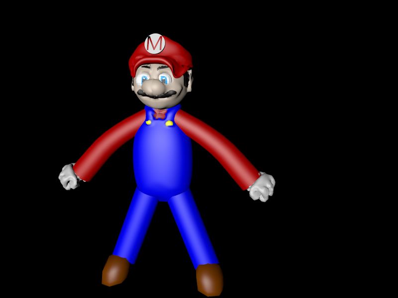 SUPER MARIO 3d model