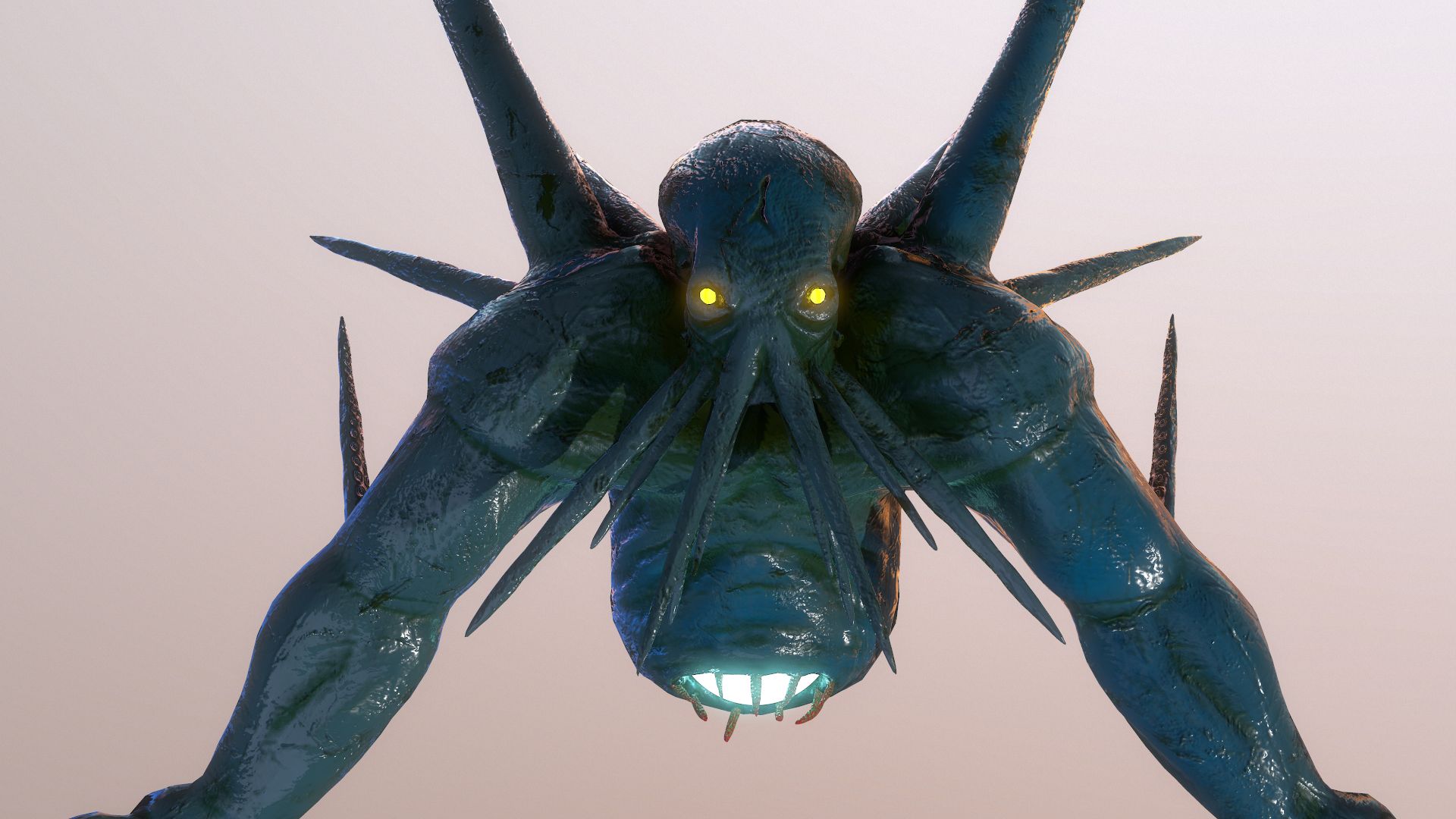 Cthulhu, o monstro marinho 3d model