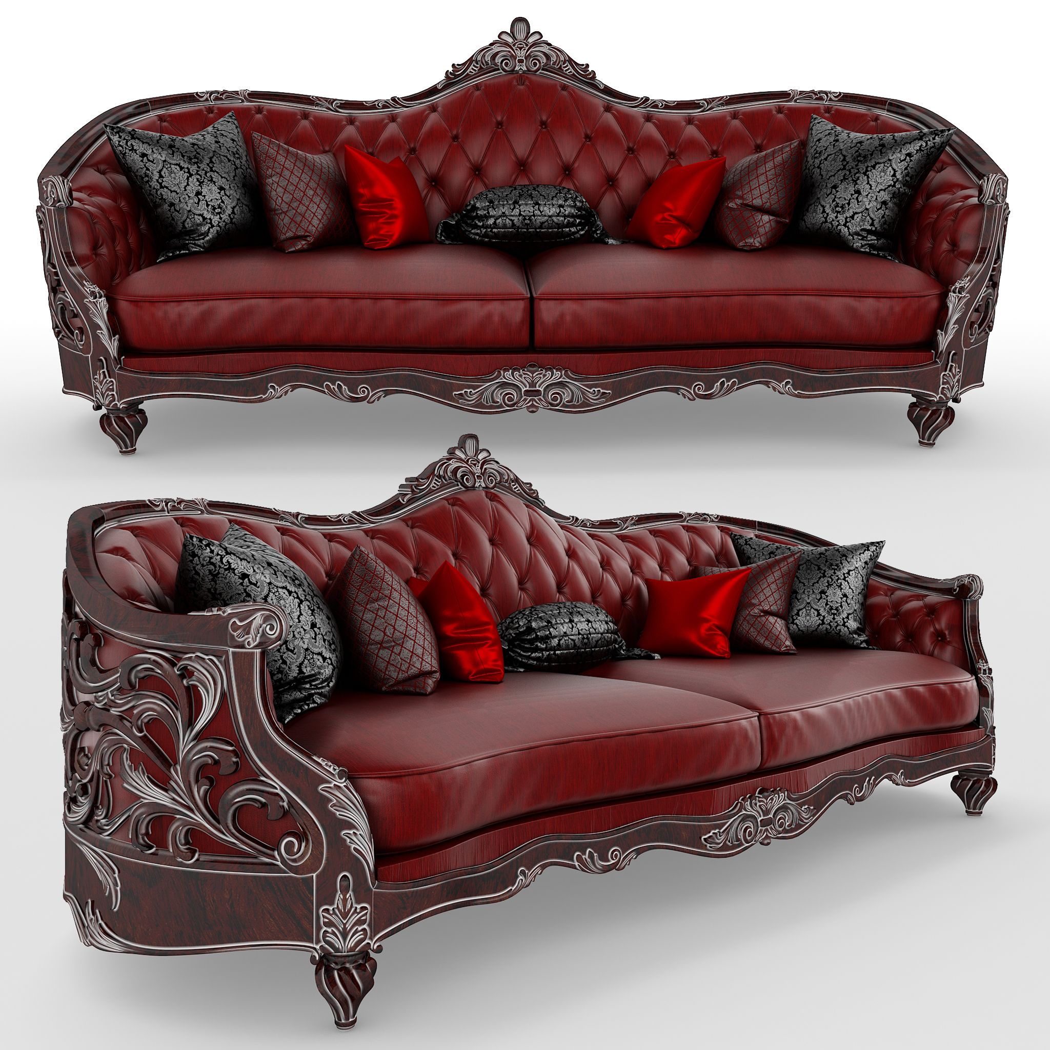 Sofa Riva 3d model