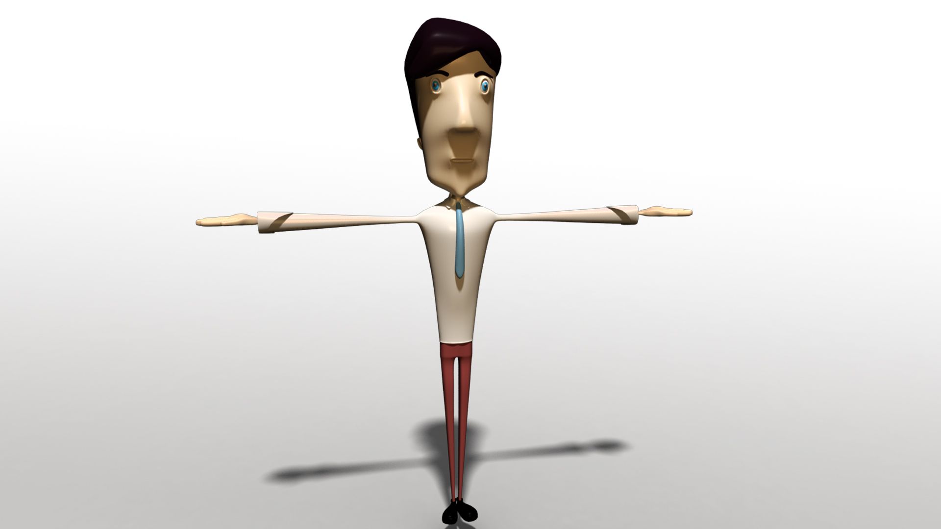 Carácter de hombre modelo 3d