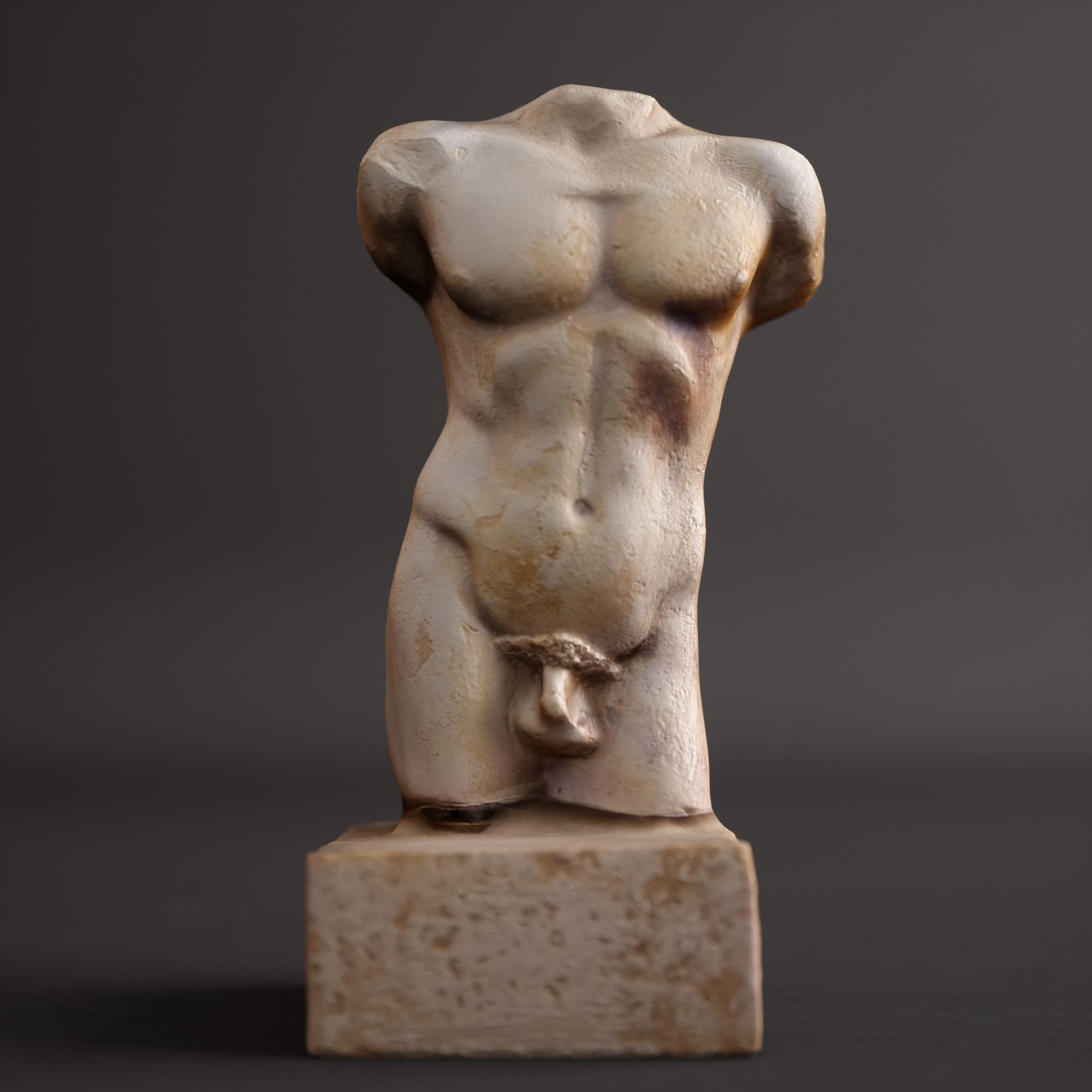 Greek Torso 3d model