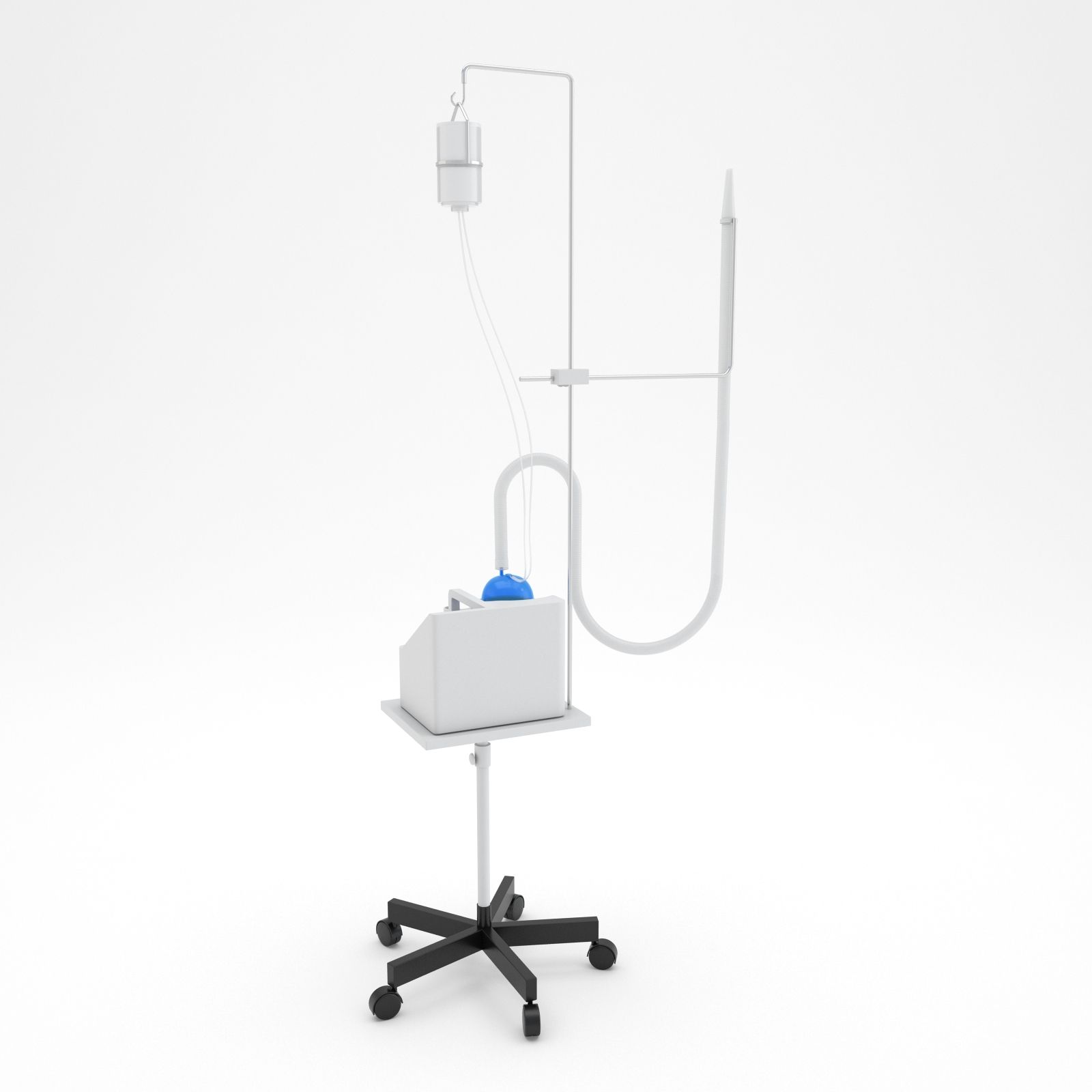 Médico - inhalador royalty-free modelo 3d - Preview no. 3