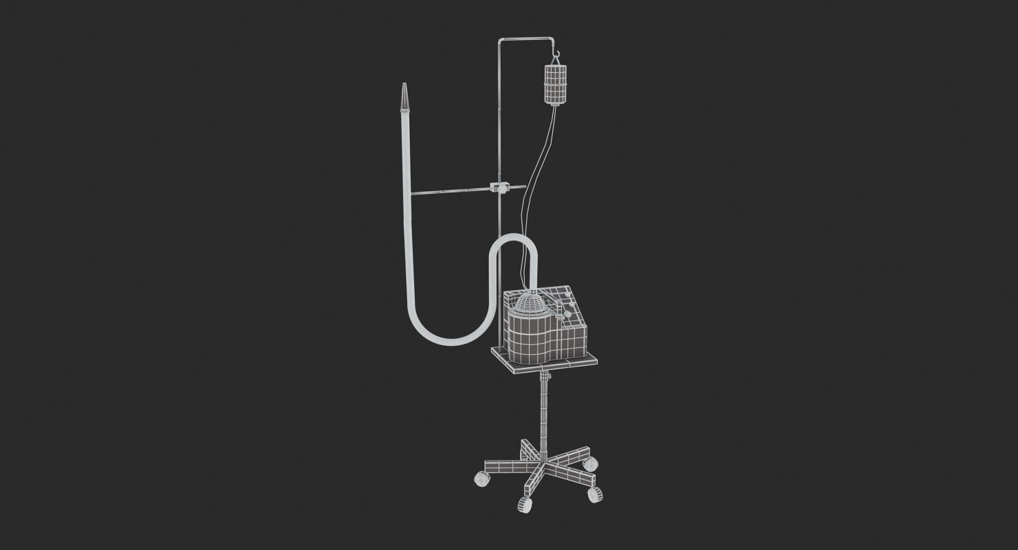 Médico - inhalador royalty-free modelo 3d - Preview no. 6