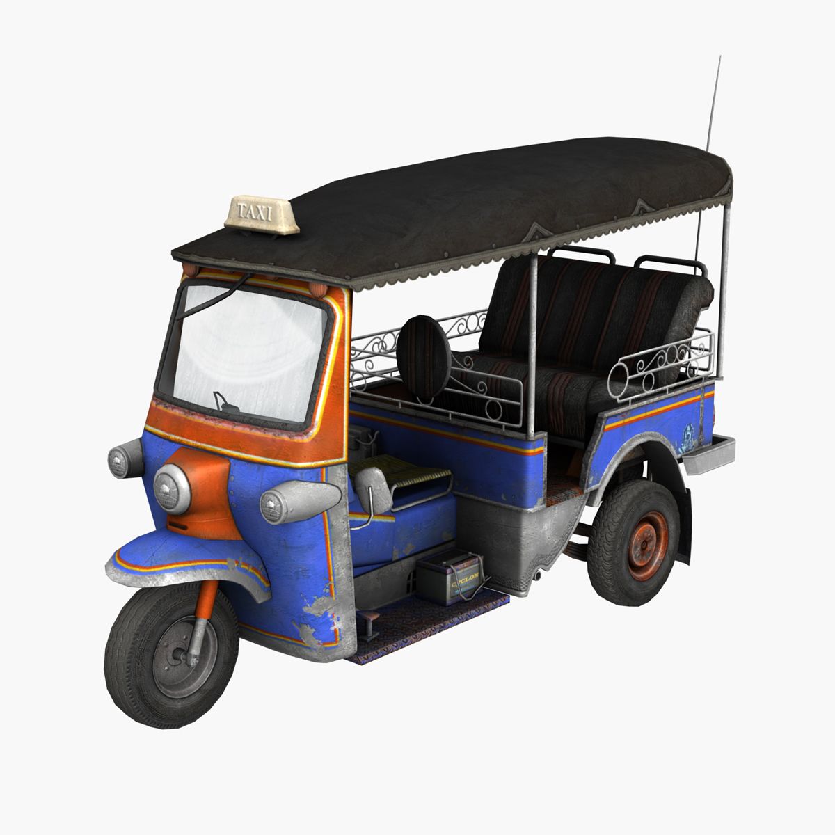 Tuk-tuk 3d model