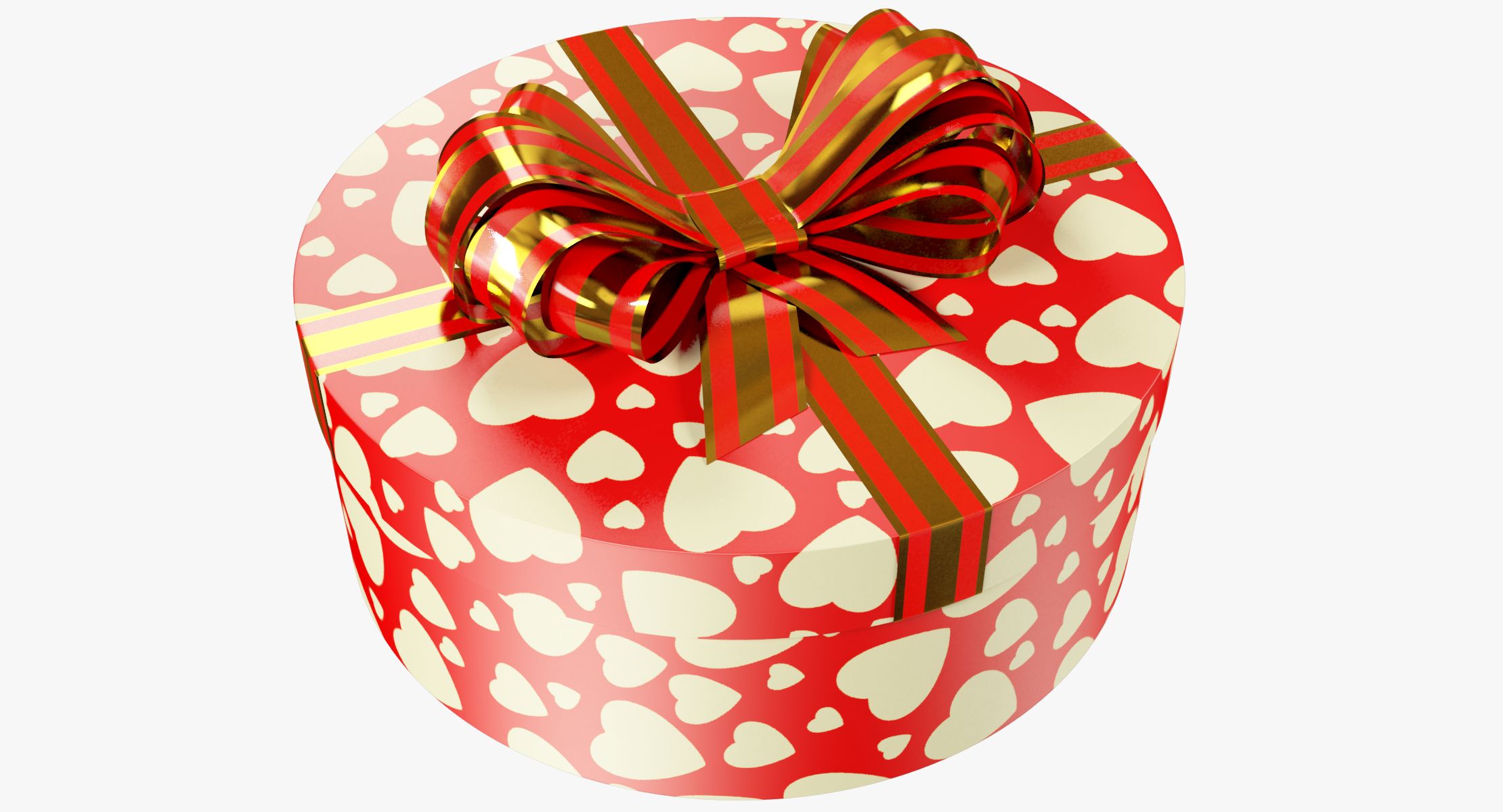 Geschenke Set V1 royalty-free 3d model - Preview no. 68