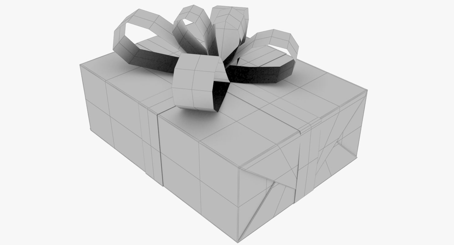 Geschenke Set V1 royalty-free 3d model - Preview no. 29