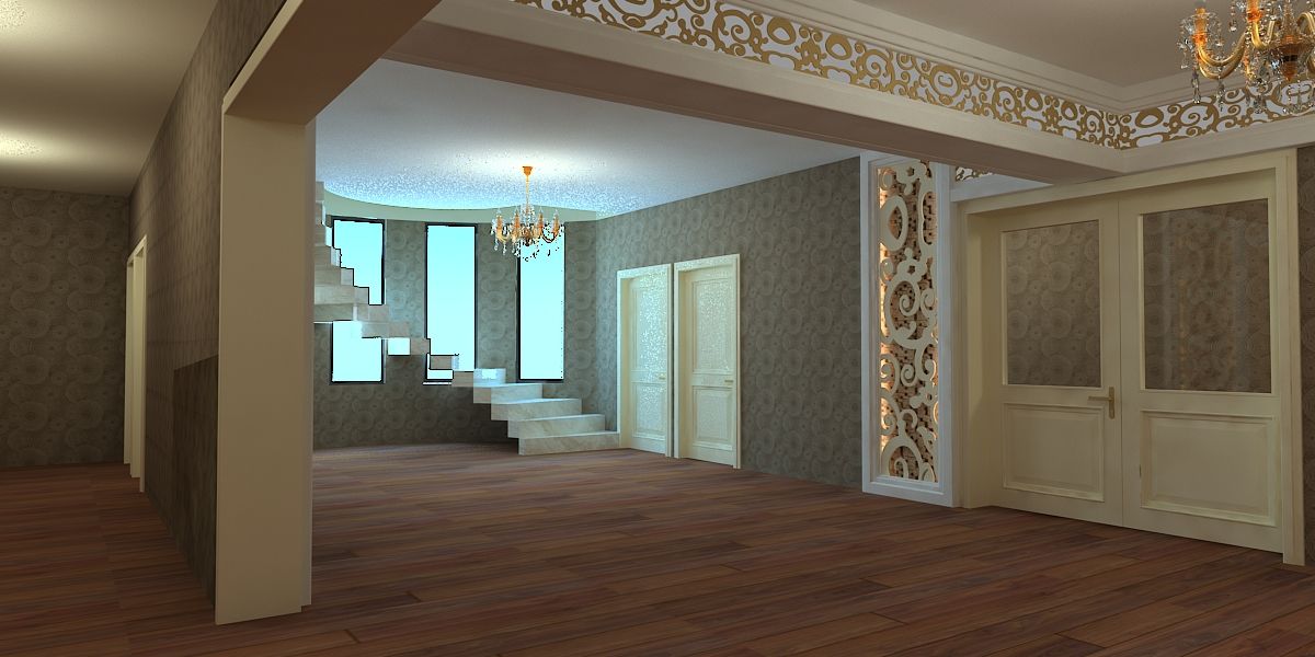 decoración modelo 3d